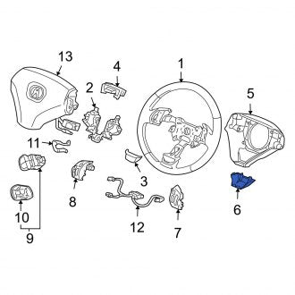 New OEM Genuine Acura, Steering Column Cover - Part # 78512SDNA61ZA