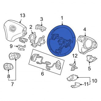 New OEM Genuine Acura, Steering Wheel - Part # 78501SECA91ZA