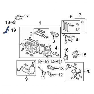 New OEM Genuine Acura, Vacuum Hose - Part # 80542TA0A01