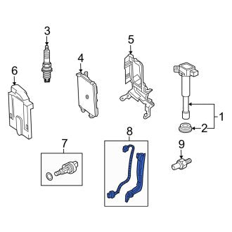 New OEM Genuine Acura, Primary Ignition Wire - Part # 32113RL5A00