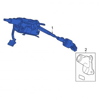 New OEM Genuine Acura, Steering Column - Part # 53200TL2A03