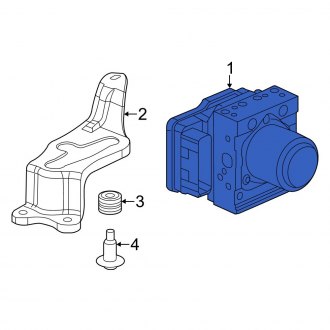 New OEM Genuine Acura, ABS Hydraulic Assembly - Part # 04571TX6A01