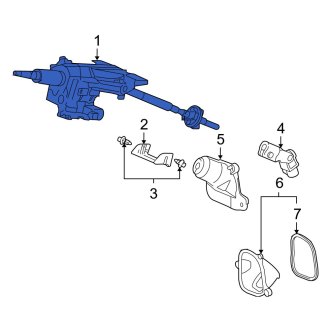 New OEM Genuine Acura, Steering Column - Part # 53200SJA315