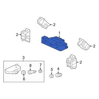 New OEM Genuine Acura, Tire Pressure Monitoring System - Part # 39350SJAA03