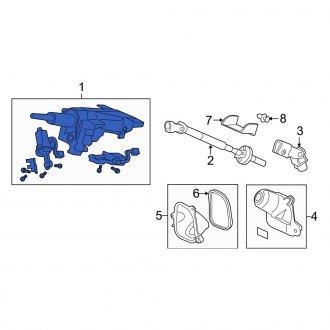 New OEM Genuine Acura, Steering Column - Part # 53260SJAA01