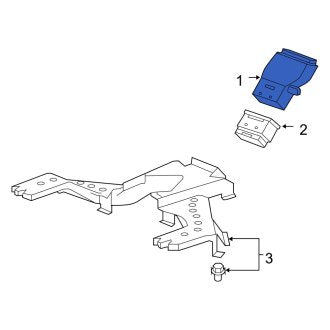 New OEM Genuine Acura, Upper Cabin Air Intake Duct - Part # 83332STKA00