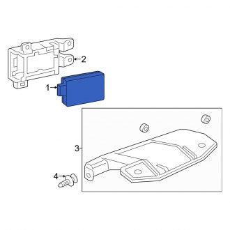 New OEM Genuine Acura, Right Blind Spot Detection System Warning Sensor - Part # 36931TY2A02