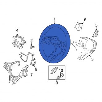 New OEM Genuine Acura, Steering Wheel - Part # 78501TY2Q61ZA