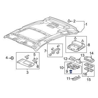 New OEM Genuine Acura, Sunroof Control Module - Part # 36600TY2A13ZB