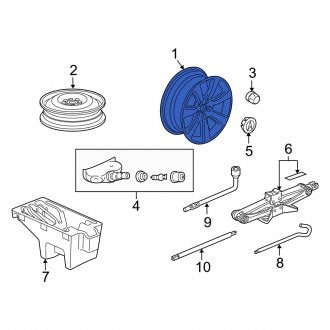 New OEM Genuine Acura, Wheel - Part # 42700SZNA02