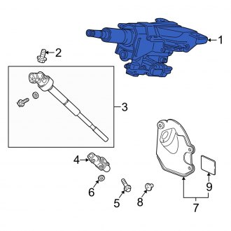 New OEM Genuine Acura, Steering Column - Part # 53260SZNA11