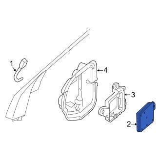 New OEM Genuine Acura, Right Blind Spot Detection System Warning Sensor - Part # 36931TZ3A21