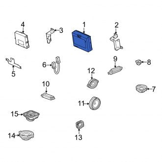 New OEM Genuine Acura, Video Monitor - Part # 39540TGVA23