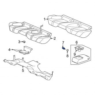 New OEM Genuine Acura, Seat Armrest Bolt - Part # 81388SLJJ01