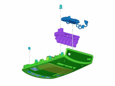 Console Assy - Overhead