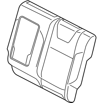 Cover Assy - Rear Seat Back