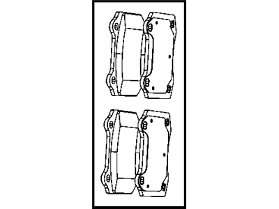 Pad Kit Rear Disc Brake