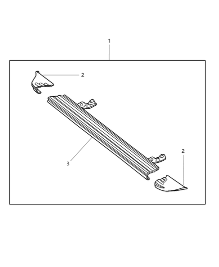 End Cap Running Board
