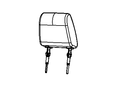 New 2011 Fits Chrysler Liberty Headrest-Front - Part # 1VS66XDVAA