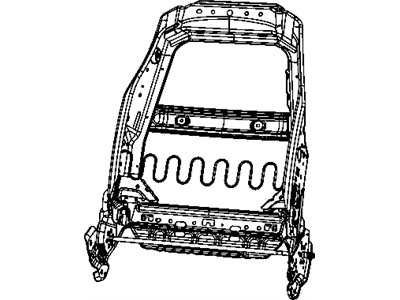 Frame Front Seat Back Includes The Recliners