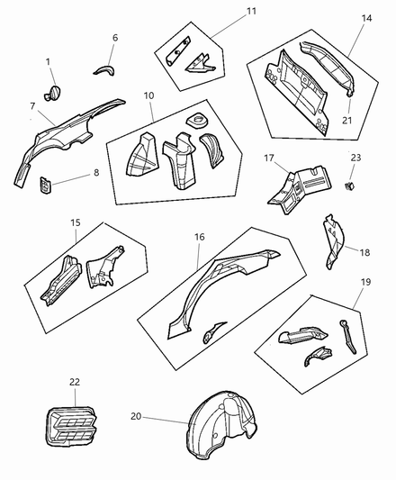 Panel Decklid Opening