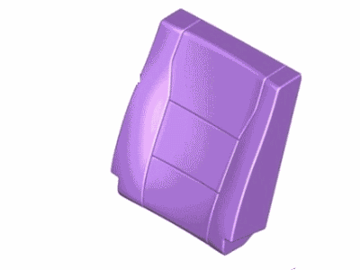 Cover Assy - Rear Seat Back