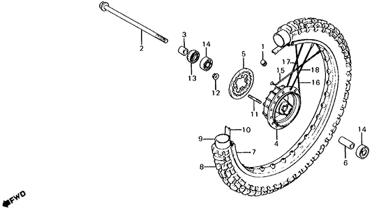 Spoke Set A (11X235)