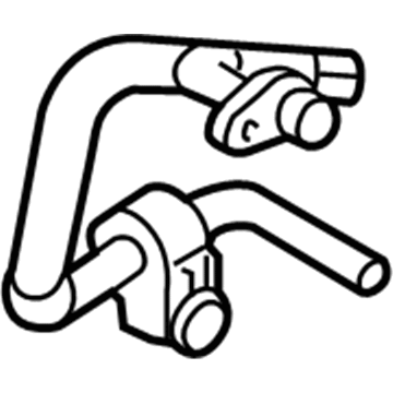 New 2016-2018 Fits Chrysler Renegade Line-A/C Suction - Part # 68255607AA