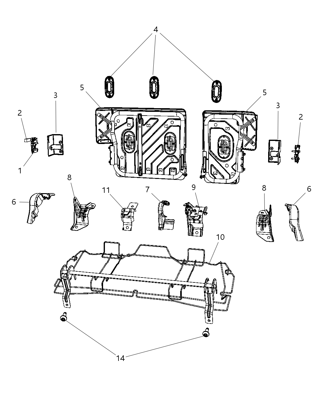 Strap Seat Include Cable