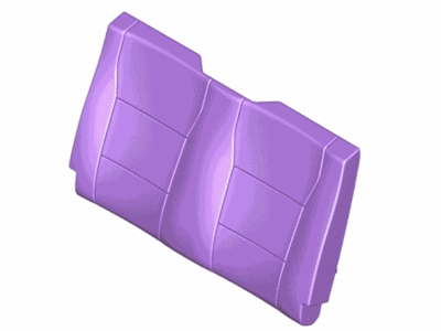 Cover Assy - Rear Seat Back