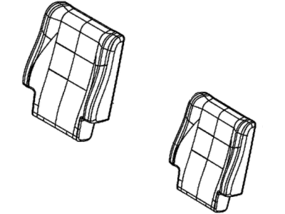 Cover Rear Seat Back 2Nd Row