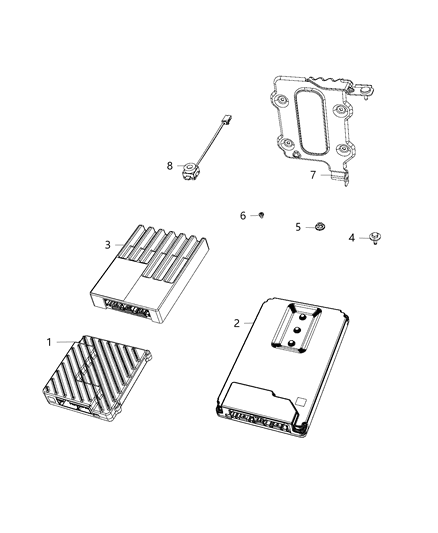 New 2019 Fits Chrysler Pacifica Amplifier - Part # 68440634AA