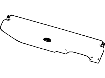 New 2009-2012 Fits Chrysler 1500 Lid-Storage Bin - Part # 1NN51GTVAB