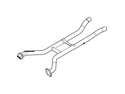 Pipe - Exhaust