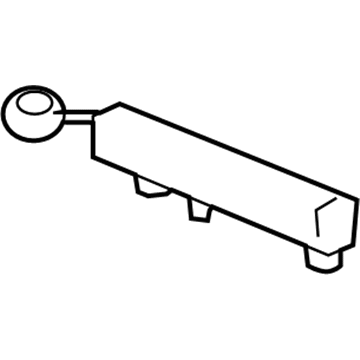 Dampener, Instrument Panel Compartment Door