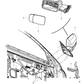 New 2015 Fits Chrysler 3500, 4500, 5500 Outside Rear View Mirror - Part # 68261046AA