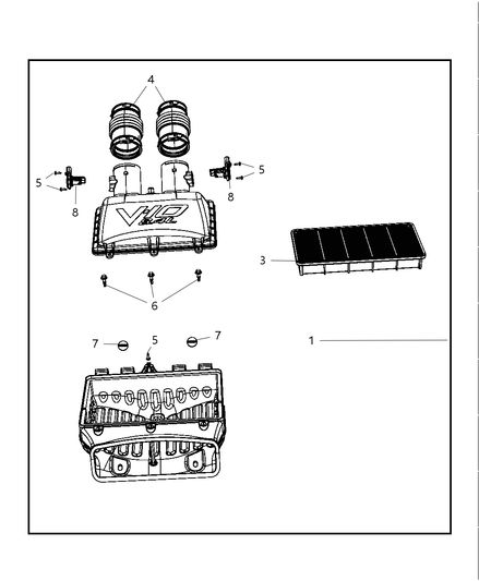 Screw Air Cleaner Cover