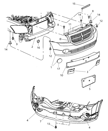 Weatherstrip Hood To Radiator