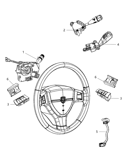 Switch Steering Wheel Reconfigurable