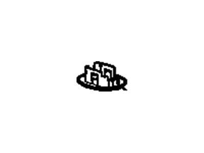 Escutcheon, Sun Roof Control
