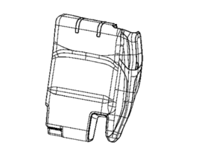New 2020 Fits Chrysler Wrangler Rear Seat Back Cover - Part # 7AU71NR3AA
