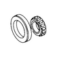 Cone, T/Shaft Gear Bearing