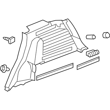 Panel, Rear Quarter Trim