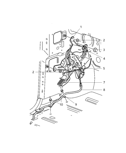 Cable Parking Brake