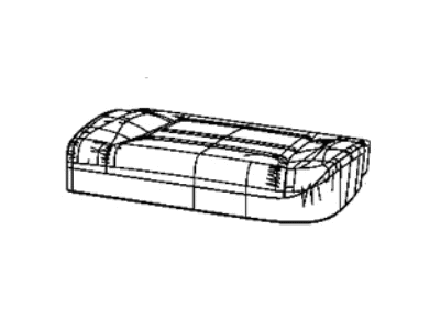 New 2021 Fits Chrysler 1500 Cover-Rear Seat Cushion - Part # 7AR40BD3AA