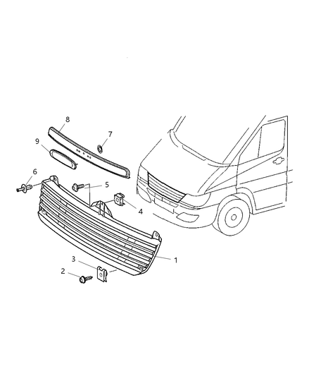 Covering Engine Hood Sprinter
