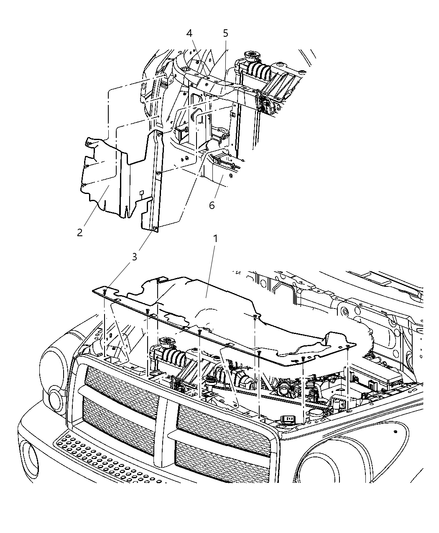 Seal Radiator Side