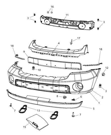 Kit License Plate Fastener