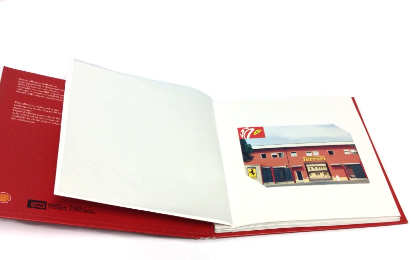 New OEM 1997 Ferrari Factory Original 1947 - 1997 Participants Postcard Album.