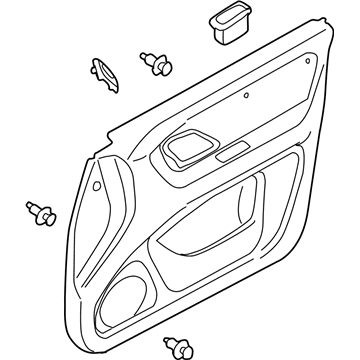 Trim Assy - Front Door